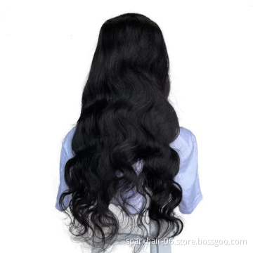Wholesale Oem Brazilian Wig Virgin Body Wave Human Hair Frontal Wig 5X5 6X6 Hd Lace Front Closure Wig